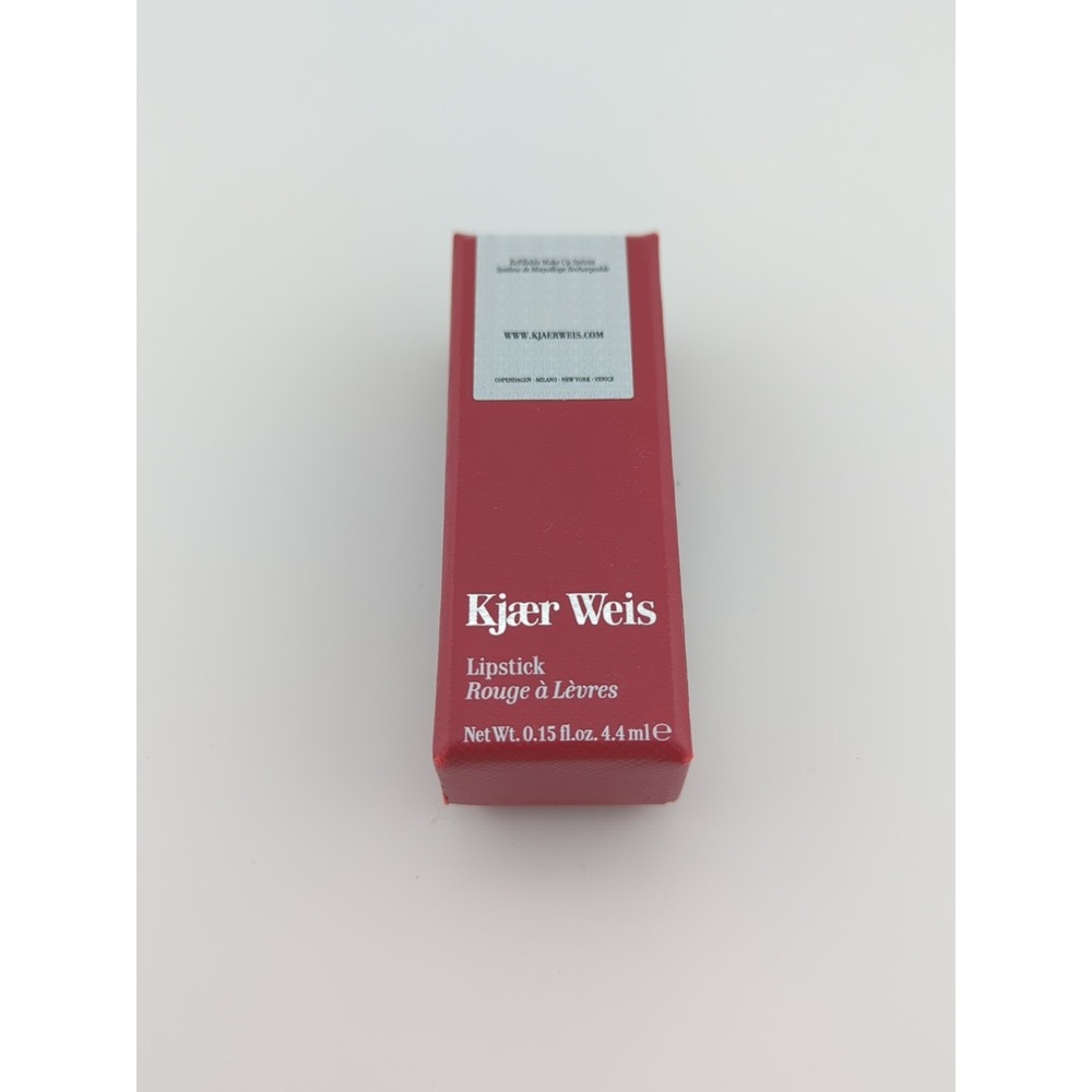 Kjaer Weis Lipstick "Fearless" Full Size .15 fl oz 4.4 ml NIB Sealed